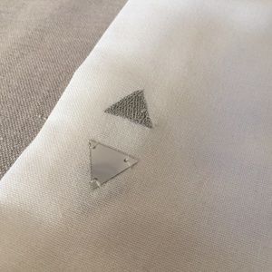 WEST ELM Embroidered Jewelry Panel Curtains New 48 x 96 Set of 3